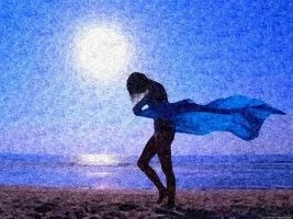 "MULHER NA PRAIA"